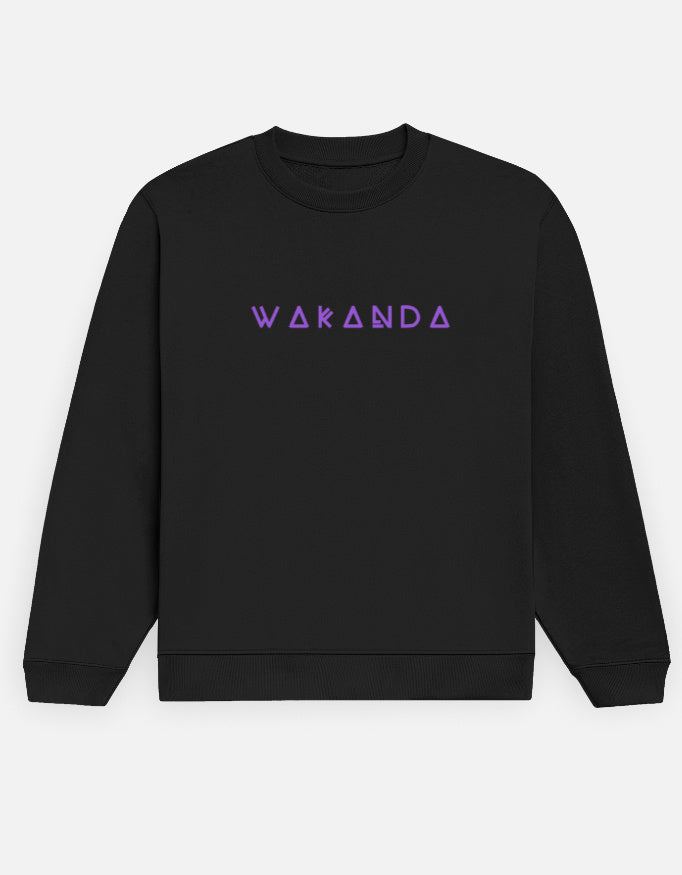 Unisex Cotton Sweatshirt Black Colour - Vilavate Trend